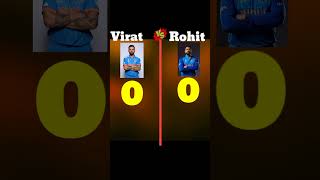 Comparison of Virat Kohli vs Rohit Sharma😱cricket trending iplviratkohlirohitsharmaviralshort [upl. by Ettelocin]