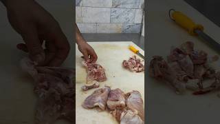 how to debone chicken 🐔🍗 butcher food chicken shorts short shortvideo cooking [upl. by Kala]