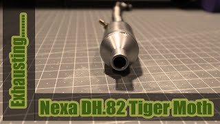 Nexa Tiger moth  Fuel tank and Exhaust Time [upl. by Pickens]