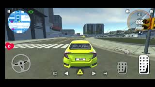 Honda civic car driving simulator game android phone game [upl. by Hazrit]