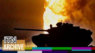 Apocalyptic Scenes of Gulf War Highway of Death  Desert Storm Rare and Unseen Footage 1991 [upl. by Lihka]