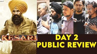 KESARI PUBLIC REVIEW  DAY 2  Akshay Kumar का बड़ा धमाका  HOUSEFULL Theatre [upl. by Justin]