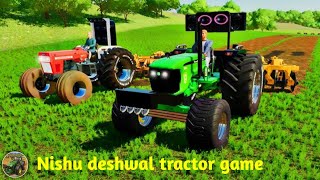 NISHU DESHWAL TRACTOR GAME FOR ANDROID PHONE  FS20 INDAN TRACTOR MOD WITH HACK DOWNLOAD [upl. by Lovich]