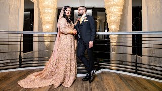 Acclaim Pictures  Anisa amp Usman Wedding Reception Highlights  Royal Nawaab London [upl. by Agathe]