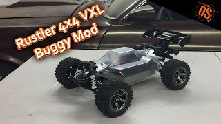 Rustler 4x4 VXL Buggy Body Mod [upl. by Aleakcim]