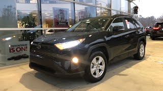 2019 RAV4 Demo of Lane Tracing Assist Safety Feature [upl. by Armillas]