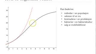 S2  44c  Logistisk vekst [upl. by Akcirderf]
