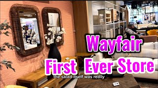 Wayfair first ever store  New to IL  Bigger than IKEA  Vlog [upl. by Gere839]