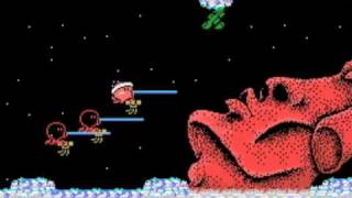 MSX Game ◀ Parodius パロディウス ～タコは地球を救う～▶ PROLOGUE  STAGE 12 Play [upl. by Kermy]