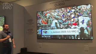 CEDIA Expo 2024 Epson Highlights QL3000 4K HDR HighLumen 3LCD Laser Projector [upl. by Simonetta874]