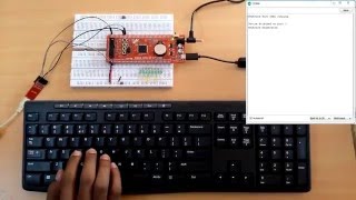 USB HOST Keyboard in LPC1768 [upl. by Rafiq]