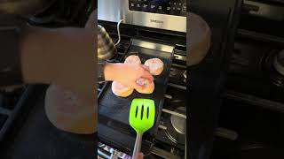 Baking English Muffins Pt 3 recipe baking foodshorts homemade easyrecipe [upl. by Jacqui506]