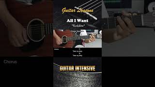 All I Want  Kodaline  EASY Guitar Tutorial with Chords  Lyrics guitarchords [upl. by Athalia386]