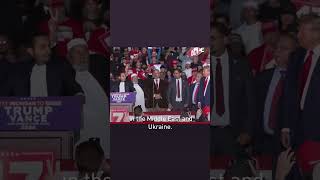 Trump gets endorsed by imam at Michigan rally [upl. by Godewyn]