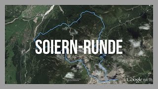 SoiernRunde Krün bei Mittenwald  Wanderung Bayerische Berge  Soiernspitze Feldernkreuz GPSTrack [upl. by Biancha418]