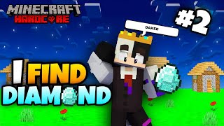 I FIND DIAMONDs 💎 in MINECRAFT HARDCORE WORLD  I MADE DIAMOND ARMOUR  IN MINECRAFT HARDCORE 2 [upl. by Narud]