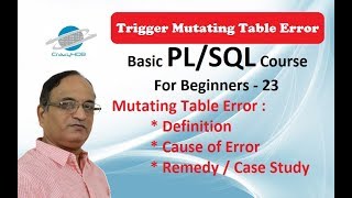 Mutating Trigger in Oracle  Visit description for more info [upl. by Domenech]