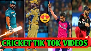 CRICKET TIK TOK VIDEOS🔥 [upl. by Emiline754]