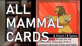 All Mammal Cards for Base Set  The Yard TCG [upl. by Colly]