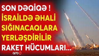 SON DƏQİQƏ HƏMAS İsraili RAKET ATƏŞİNƏ tutdu  Əhali sığınacaqlara yerləşdirildi  CANLI BAĞLANTI [upl. by Leena]