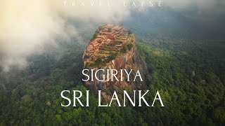 The Ancient Rock Fortress Sigiriya 🇱🇰 Sri Lanka  The Eighth Wonder Of The World  by drone [upl. by Klos]