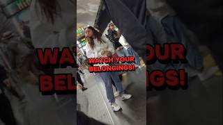 🔴 ATTENTION PICKPOCKETS AT ROMA TERMINI 🇮🇹 —Watch Your Belongings Pickpocket Shorts Thief Viral [upl. by Osnofledi]