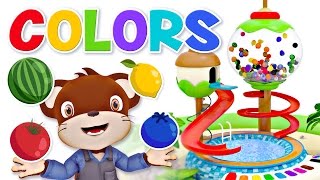 appMink Learn Color with Fruit amp Vegetable  Colour Learning for kids [upl. by Scuram569]