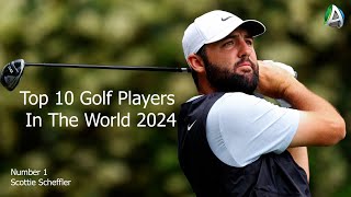 Top 10 Golf Players In The World 2024 [upl. by Annice]