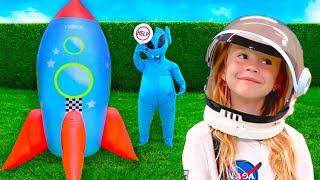 Nastya et lhistoire des extraterrestres dans lespace  Série vidéo pour les enfants [upl. by Cuthbertson]