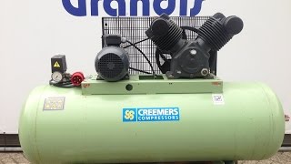 Creemers CSG 550300K compressor [upl. by Retxed]