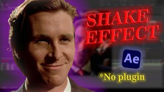 Trending shake effect in after effects  No plugin  Ghost editz [upl. by Portie]