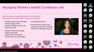 Increasing Rates of Breast Screening for Aboriginal Women Current Ways of Working [upl. by Ebenezer509]