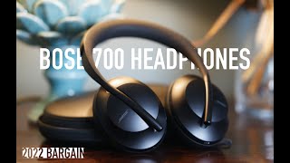 Bose 700 Headphones  Noise Cancelling Bargain 2022 [upl. by Direj5]