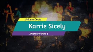 Parasites Inside Me Author Karrie Sicely Interview Part 1 solastacircle podcast interview [upl. by Enimrac]