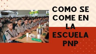 Como te enseñan a COMER🍲🥣 en la ESCUELA PNP 👮‍♀️ l Tutorial para no mancar xd [upl. by Auqinom]