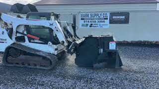 2008 Bobcat WS18 Rock Saw For Skid Steer Loader [upl. by Atiugal]