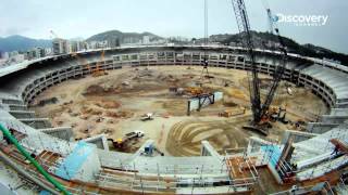 Rios Maracana Stadium Timelapse  Building The World Cup [upl. by Hagile]