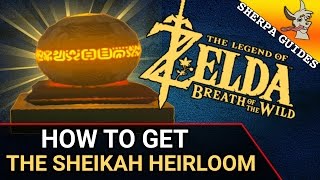 How to Get the Sheikah Heirloom  Zelda Breath of the Wild  Stolen Heirloom Shrine Quest [upl. by Eltotsira]