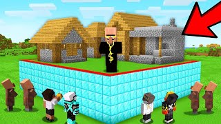 Millionaire Villager Bought My village in Minecraft [upl. by Krm618]