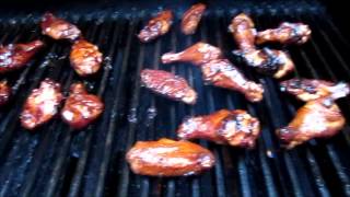 AppleMaple Brined Smoked Grilled Chicken Wings [upl. by Chrystal68]