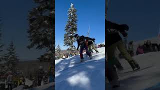 Boardercross Snowboard Race Start [upl. by Itsirk]