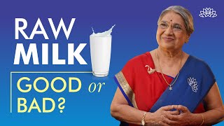 Is Raw Milk Good or Bad For You  Ayurveda Facts About Raw Milk amp Boiled Milk  Healthy Drink Tips [upl. by Dara797]