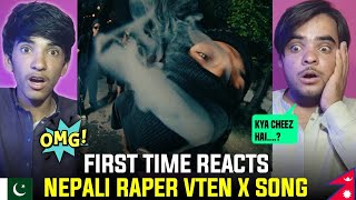 Pakistani 🇵🇰 Reaction VTEN  PAKH PAKH ft Lil Dump Never Broke Again  Official Music Video [upl. by Alyose]