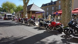 WE MOTO BIKER Ascension dans les Cévennes 2018 [upl. by Enyehc198]