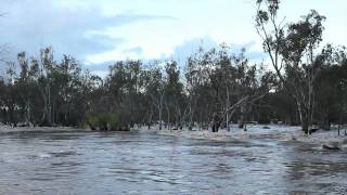 Flooding at Bridgewater on Loddon  Sep 2010 [upl. by Tse]