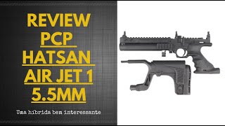 Review PCP Hatsan Air Jet 1 55mm [upl. by Ymmaj]