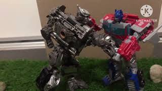 Optimus Prime VS Galvatron Test [upl. by Idac678]