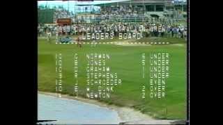 1980 Australian Open Golf won by Greg Norman  ABC TV  The Lakes Golf Club [upl. by Blancha]