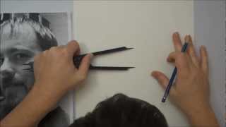 Portrait Drawing for Beginners  Part 1  The Layout [upl. by Ennazor]