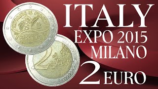 ITALY 2 EURO EXPO MILANO 2015 GERMAN VOICEENGLISH [upl. by Noemad]